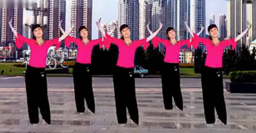 广场舞火火的姑娘舞蹈视频 惠汝广场舞 正反面演示教学附