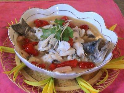山菌泡菜煮桂鱼